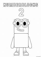 Numberblocks sketch template