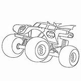 Monster Truck Coloring Pages Jam Outline Trucks Drawing Boys Wheeler Pickup Kids Printable Mutt Cool Mud Jeep Trailer Clipart Four sketch template