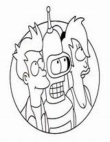Futurama Coloring Pages Printables Colouring Printable Online Kids Books Cartoon Book Getdrawings Kunst sketch template
