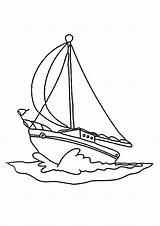 Boat Coloring Pages Sailboat Printable Template Fishing Digital Row Color Kids Google Yacht Boats Colouring Stamps Print Result Getcolorings Transport sketch template