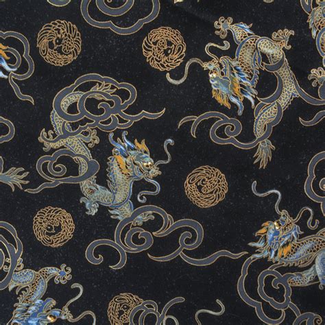 asian fabric dragon fabric japanese fabric trans pacific textiles