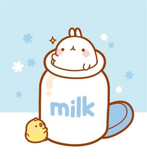 A Cartoon Character Sitting In Front Of A Milk Can