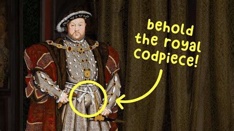 why henry viii s codpiece is so monumental youtube
