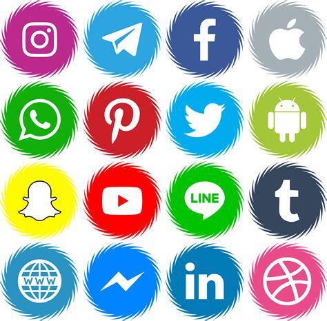 icons social media  font  elharrak fontspace