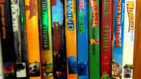 my dreamworks animation dvd collection youtube