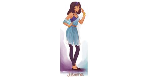 Hipster Jasmine Disney Princesses Like You Ve Never Seen