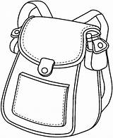 Clipart Bag Bags Library sketch template