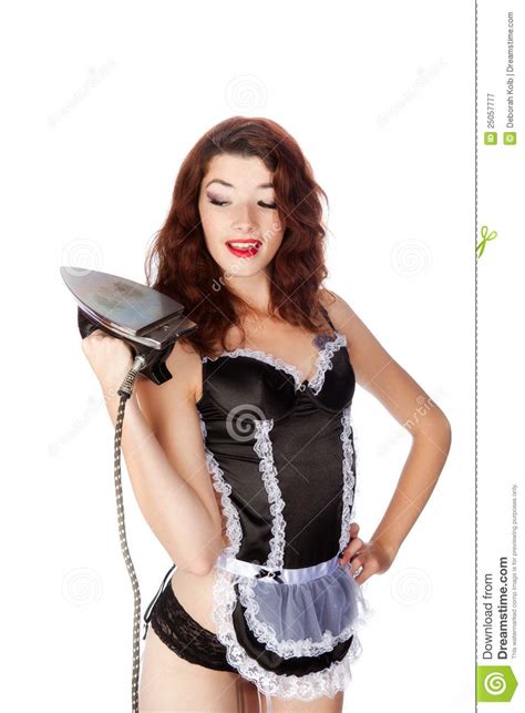 pin up style girl in lingerie stock image image of lady caucasian 25057777