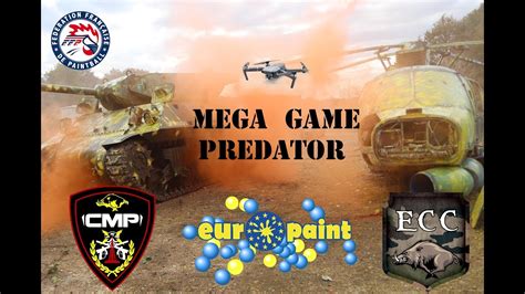 paintball mega game predator drone youtube