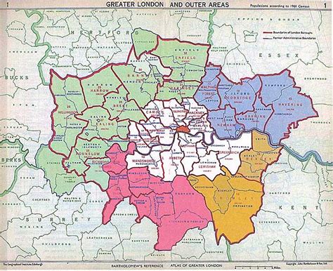 The Formation Of The Greater London Council 1965 The Old Lcc