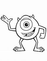 Coloring Pages Squishy Getdrawings Monsters Inc sketch template
