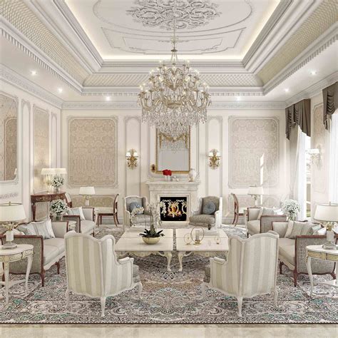 classic luxury furniture  elegant baroque italian design project