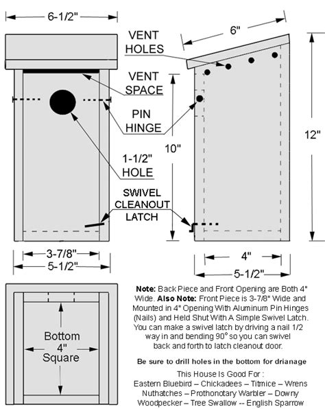 plans birdhouse plans  bluebirds  grinder jig blue bird house bird house plans