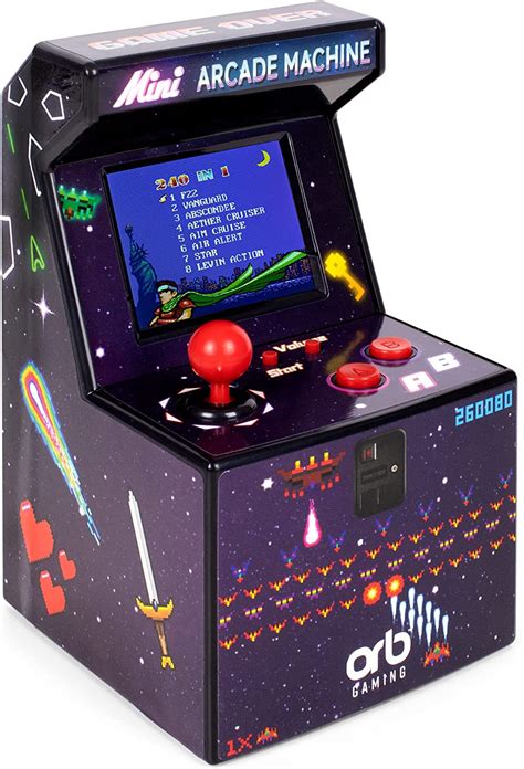 mini arcade machine   built games  bit retro arcade games