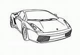 Lamborghini Coloring Pages Printable Kids sketch template