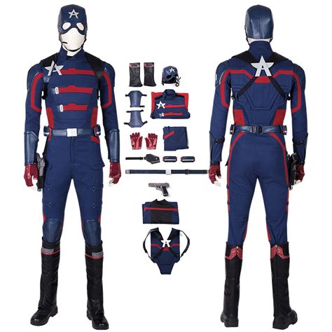 Captain America Cosplay Costume Us Agent John Walker The Falcon And The
