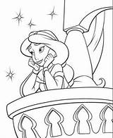 Abu Coloring Pages Getcolorings Walt Aladdin Disney sketch template