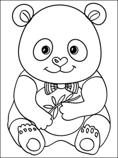 combo panda colouring pages fun coloring page