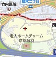 Image result for 京都市山科区四ノ宮奈良野町. Size: 180 x 99. Source: www.mapion.co.jp