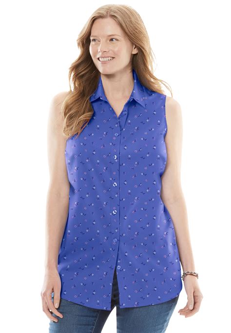 Woman Within Woman Within Women S Plus Size Perfect Button Down