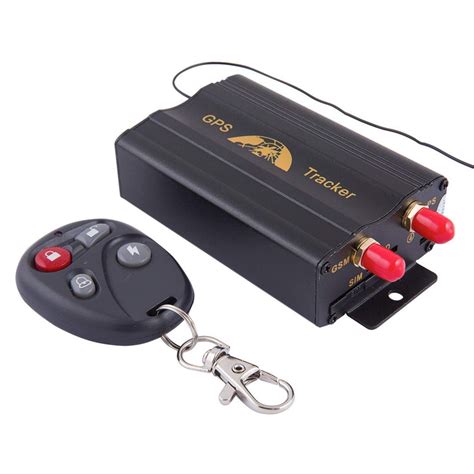 vehicle car gps tracker   remote control gsm alarm sd card slot anti theft realtime spy