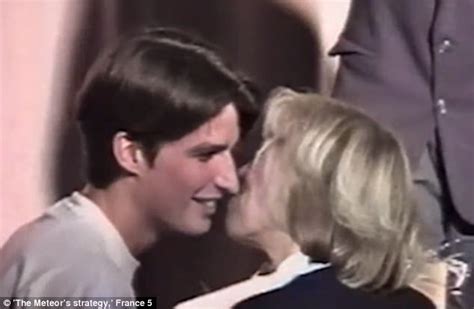 how macron and his 64 year old wife first fell in love daily mail online