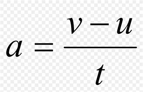 acceleration formula equation science velocity png xpx