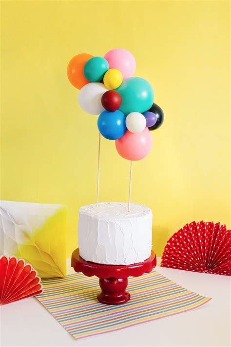 mini balloon cake topper  pretty life girls