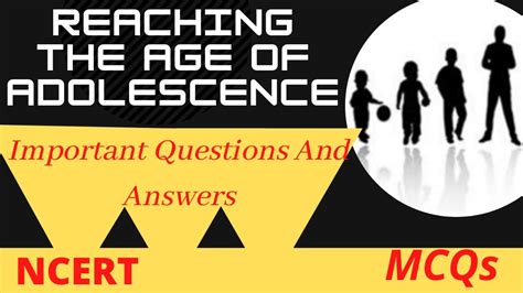 Reaching The Age Of Adolescence Class 8 Science Ncert Chapter 10 Mcqs
