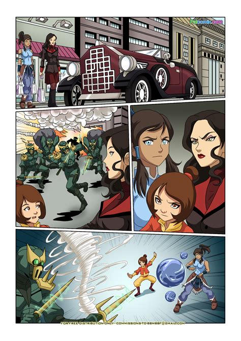 Avatar The Legend Of Korra Girls Night Out Page 7 By