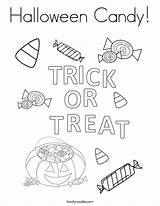 Halloween Coloring Candy Pages Printable Trick Treat Color Noodle Built California Usa Getdrawings Getcolorings Twisty sketch template