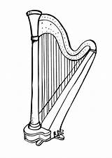 Arpa Harp Harfe Colorare Disegno Harpe Instrumentos Coloriage Andina Educima Cuerda Educol Musicales Designlooter Educolor Abbildung Herunterladen Afbeelding Téléchargez Ausdrucken sketch template