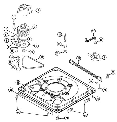 base diagram parts list  model mavaww maytag parts washer parts searspartsdirect