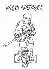 Fortnite Coloring Pages Printable Traveler Deep Space Raskrasil sketch template