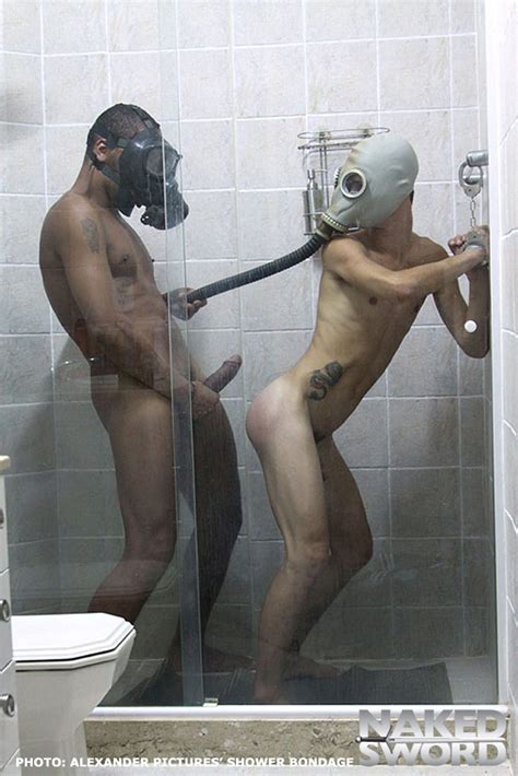 shower bondage at
