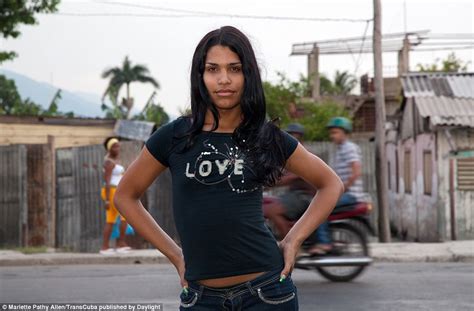 out of the shadows striking pictures of transgender cubans shed light