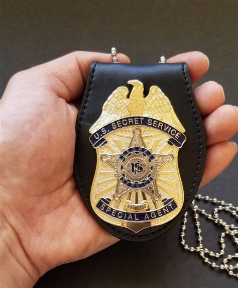 secret service special agent badge replica badge police etsy uk