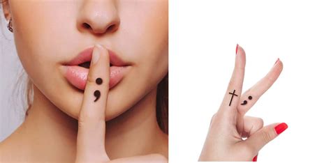 10 Cool Semicolon Tattoo Designs Design Trends Premium