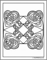 Celtic Coloring Pages Hearts Irish Patterns Diamond Colorwithfuzzy Designs Scottish Printable Adults Color Knot Choose Board Kids Print Colors Knots sketch template