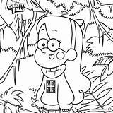 Mabel Woods Waddles Bettercoloring Gnomes sketch template
