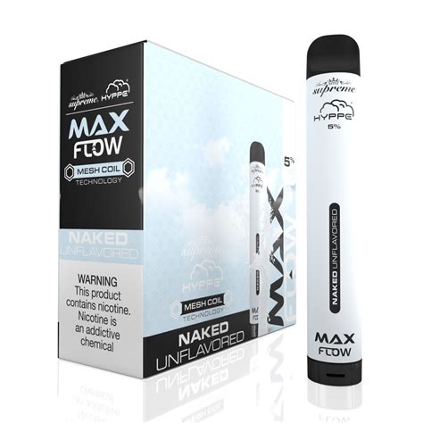 hyppe max flow naked disposable vape mb vape