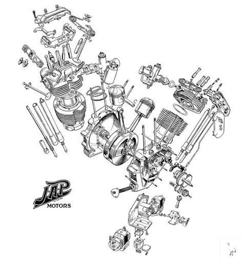 harley motor diagram harley davidson knucklehead engine wikipedia