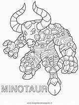 Invizimals Minotaur Colorare Cartoni Condividi sketch template