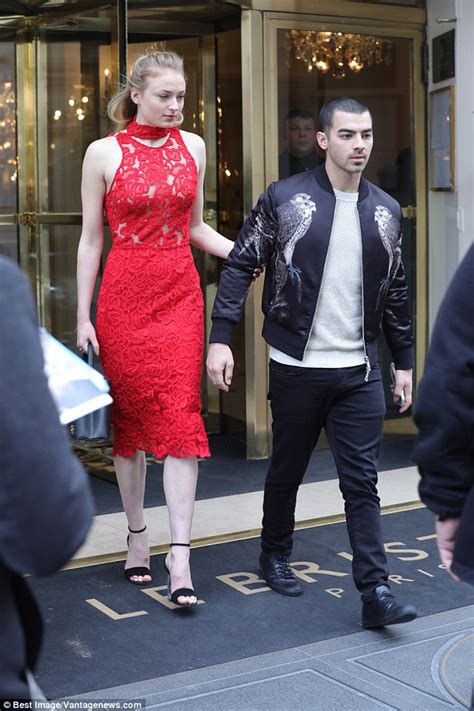 Sophie Turner Towers Over Joe Jonas On Day Date In Paris
