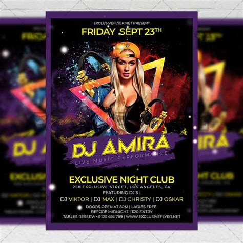 performance club  template exclsiveflyer