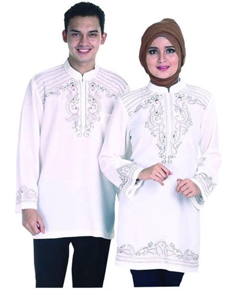 jual baju couple terbaru baju pasangan muslimgamis couple muslim