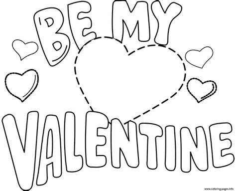 valentine coloring toddler pages