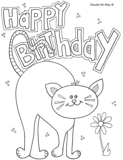 happy birthday aunt coloring pages  getcoloringscom  printable