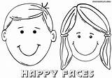 Face Coloring Girl Smiley Pages Boy Print Clipart Kids Printable Cartoon Sheets Color Template Dorothy Clip Getcolorings Library Use Search sketch template