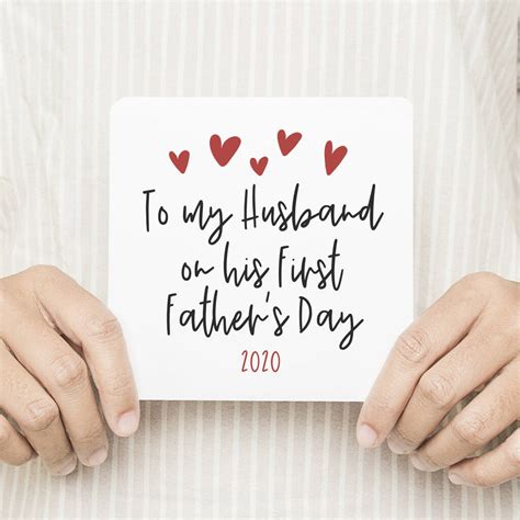 husband    fathers day card  parsy card